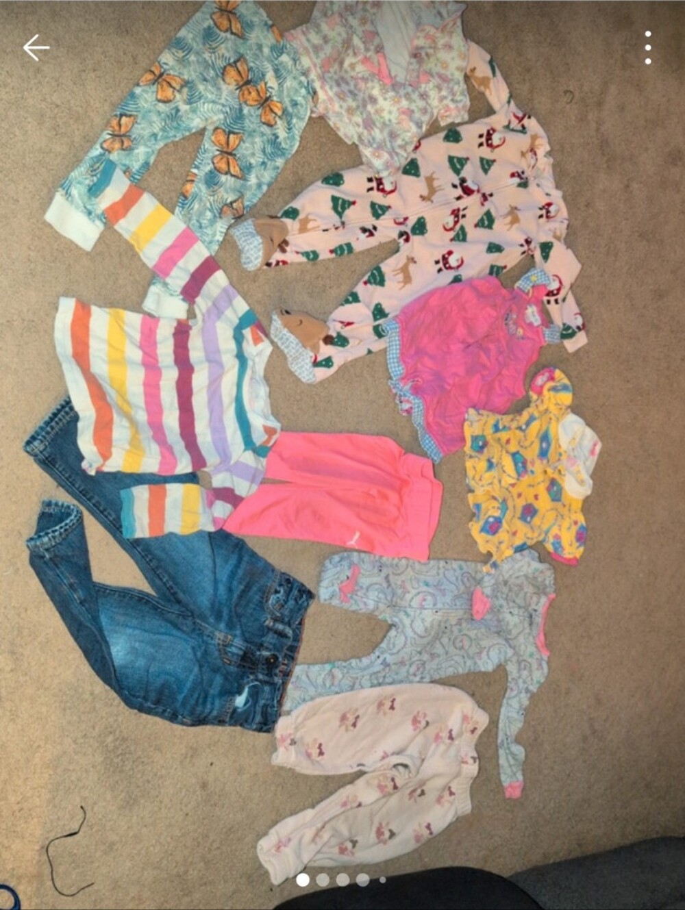 Bundle Of Toddler Girl Clothes